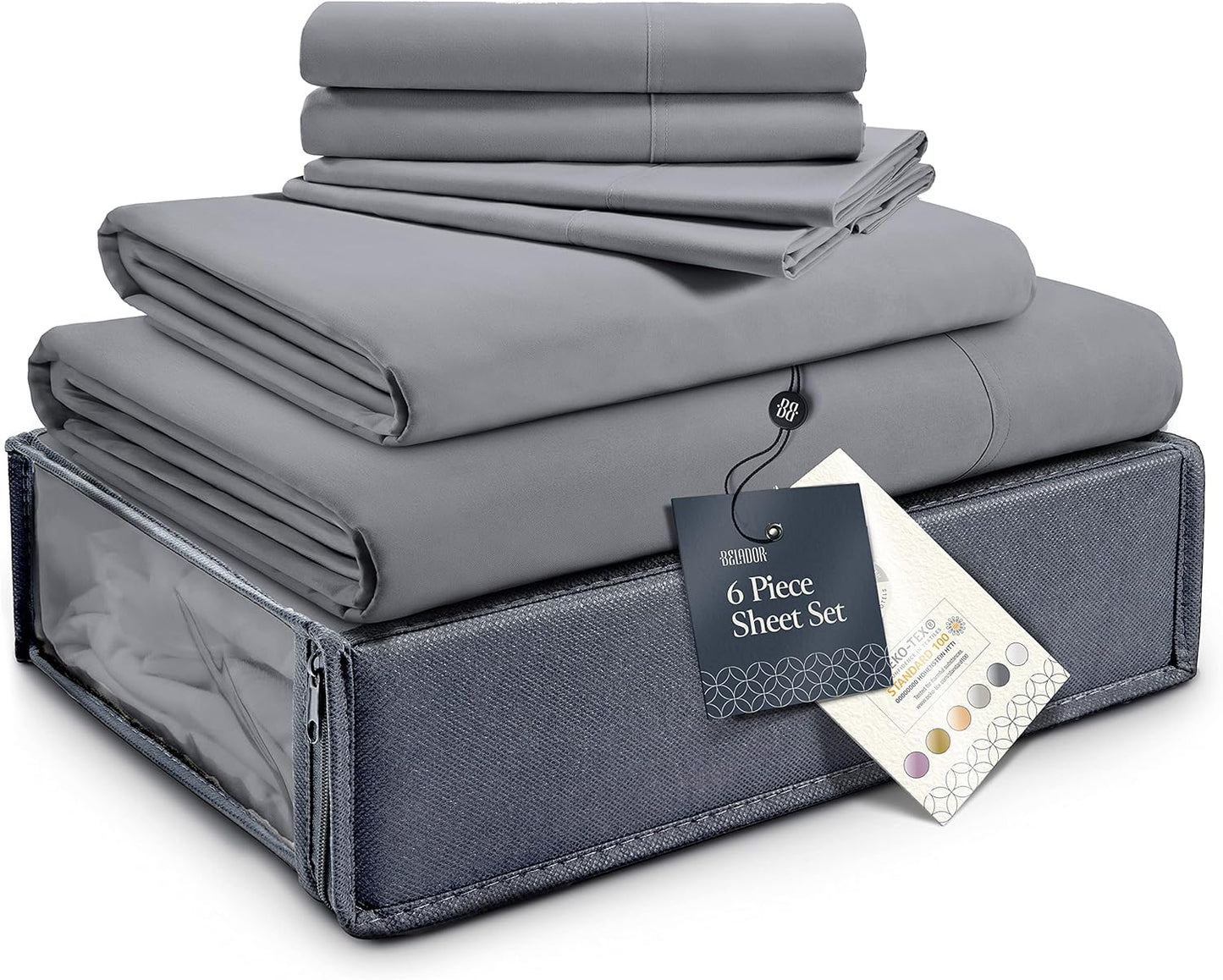 BELADOR Silky Soft Queen Sheet Set