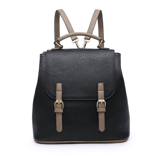 Jen & Co. - BP1891 Brooks Convertible Backpack/Shoulder Bag